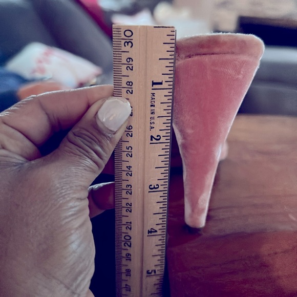 Vintage/Prada Pink Velvet Mule slides/ - Picture 12 of 12